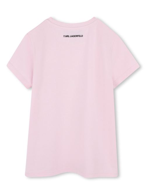 T-shirt bambina maniche corte Karl Lagerfeld Kids | Z3049146P